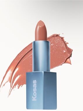 Kosas Weightless Nourishing Satin Lipstick Lip Color in Fantasy Life Baby Pink